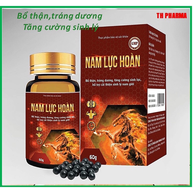 Viên uống tăng cường sinh lý Nam Lực Hoàn giúp Bổ Thận ,tráng dương ,Tăng cường sinh lý ,Mạnh gân cốt- hộp 30 viên