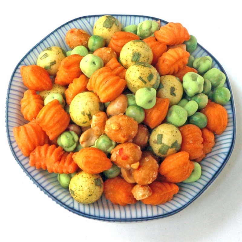 Đậu Phộng Tân Tân Hũ 190g Snack và Đậu Thập Cẩm/Đậu Hà Lan Wasabi....