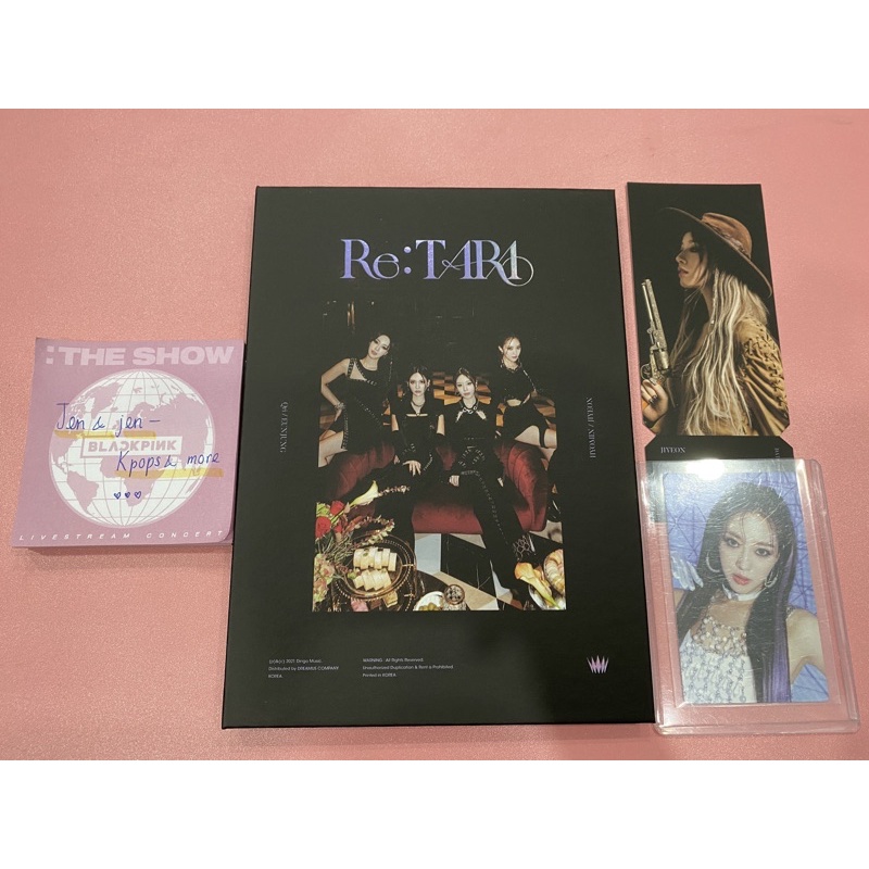 Album T-ara Re:Tara tách lẻ siu xinh sẵn tại shop ở HCM