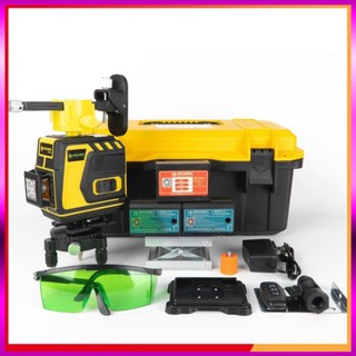 Máy bắn cốt laser,Máy cân bằng laser xây dựng 12 tia xanh Akuza cân bằng laser tự động