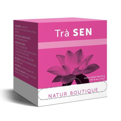 TRÀ SEN HỮU CƠ 20 TÚI LỌC