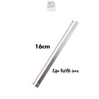 4 Cây cạo lưỡi thẳng dài 16cm