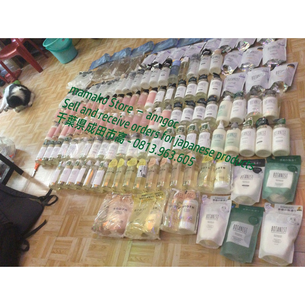 Dầu gội Botanist Botanical Spring Hương hoa anh đào và hoa cúc/dòng Damage