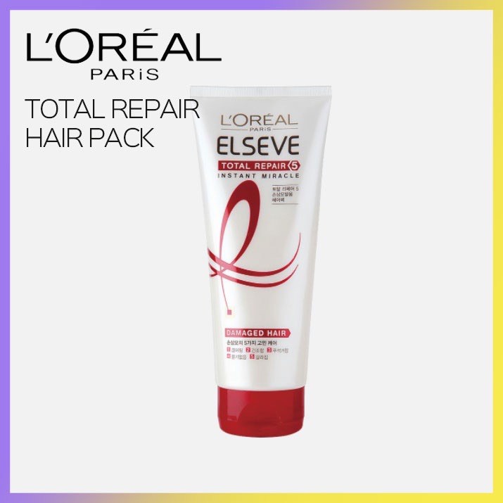 Kem ủ tóc L’OREAL ELSEVE Total Repair 5 Instant Miracle Hair Pack 170ml