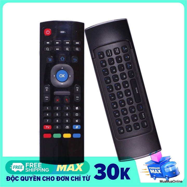 Chuột Bay Kiêm Bàn Phím Không Dây Và Remote Thông Minh Air Mouse Km800