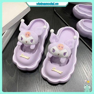 Dép bánh mì búp bê hoạt hình dễ thương đế mềm