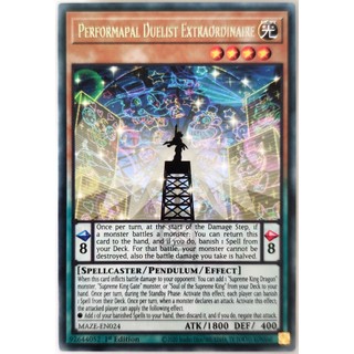 Performapal Duelist Extraordinaire |EN| Rare