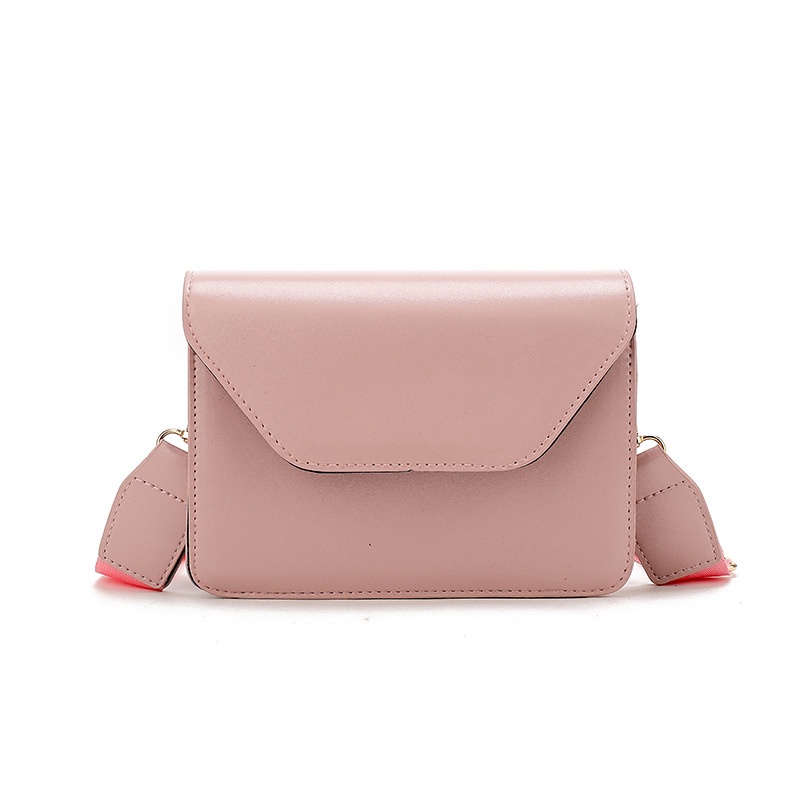 Túi Đeo Vai Bằng Da PU Màu Trơn Thời Trang Dành Cho Nữ
