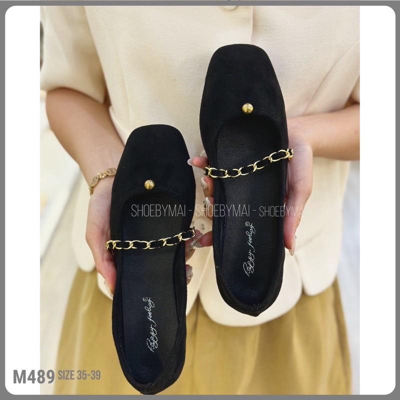 Giày búp bê vòng xích ngang M489