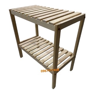 Kệ giày - Kệ để giày dép gỗ đa năng-kệ giày gỗ - kệ để giày dép gỗ 2 tầng - giá để giày dép nhỏ mini lắp ghép - kệ sách