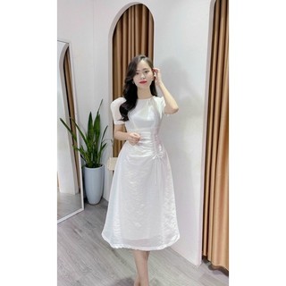Váy xoè nữ vải tơ mới nhất 2023