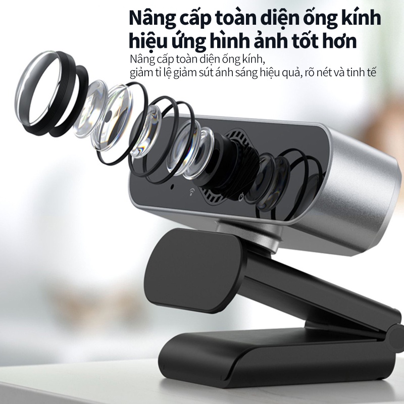 Webcam máy tính có mic full hd 1080p full box siêu nét dùng  Tích hợp micro kỹ thuật số,Âm thanh rõ nét ,cho pc laptop | BigBuy360 - bigbuy360.vn