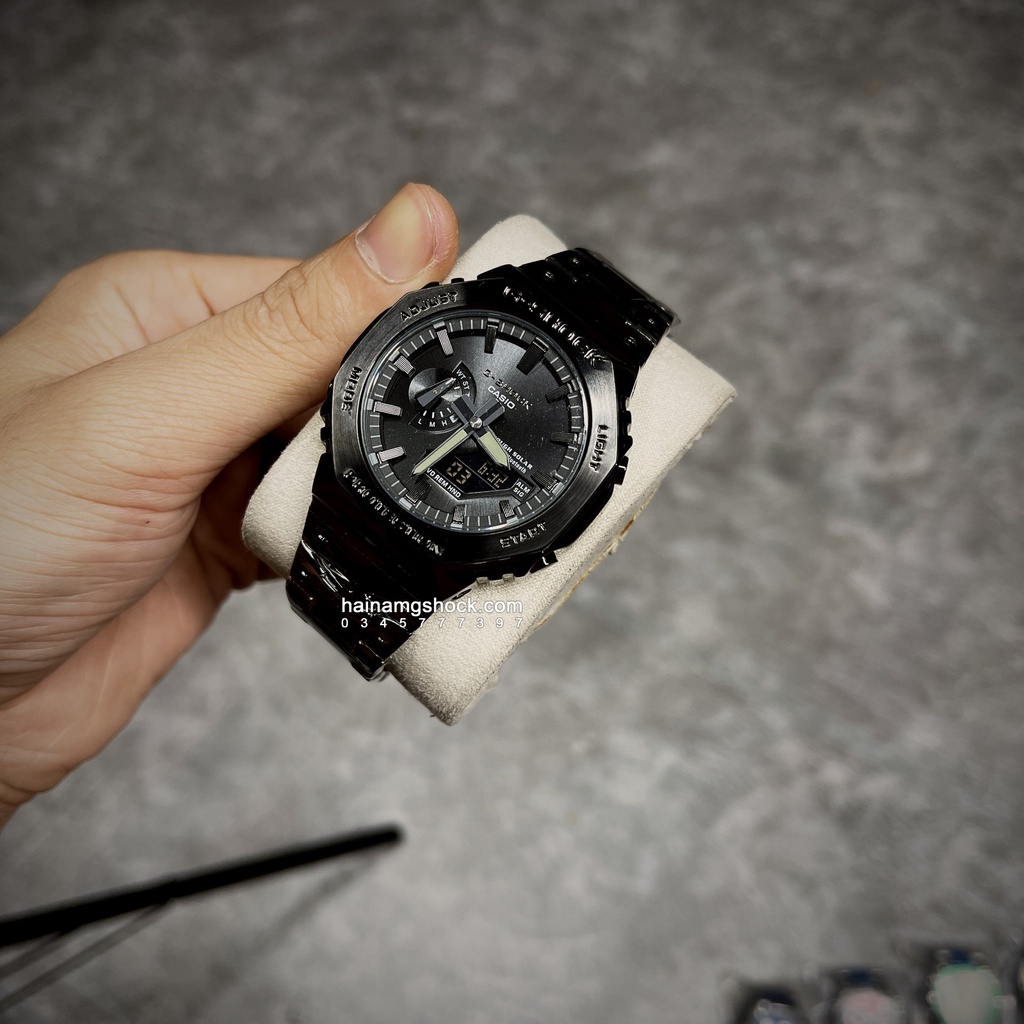 Đồng hồ nam G-SHOCK GM-B2100BD-1A Black Camouflage | GM B2100 Steel | GA 2100 Black