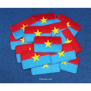 Patch thêu cao cấp cờ Giải Phóng