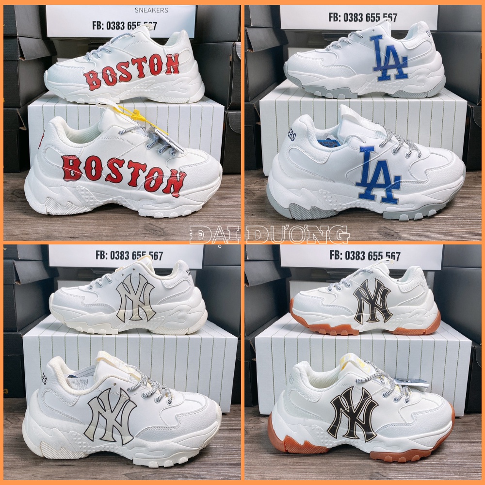 Giày độn đế mlb boston nữ hàng cao cấp đế tách chuẩn trung MLB ny đen các màu bản chuẩn chất lượng nhất trung tầm giá.