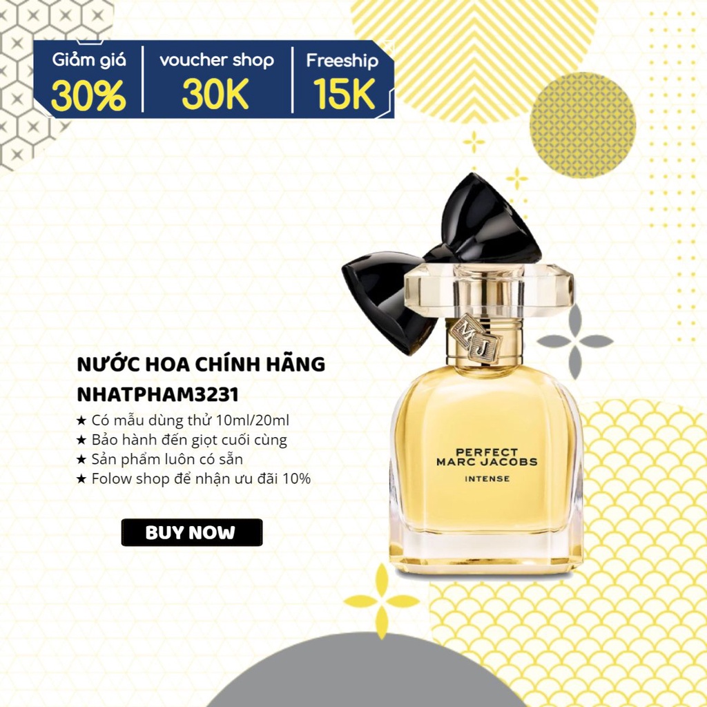 MARC JACOBS - Perfect Edp 10ml - Nước hoa chính hãng