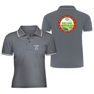 Áo polo đời tài xế chất liệu poly thái thoáng mát,logo mẫu đa dạng