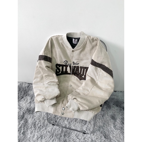 Áo khoác bomber bóng chày phối màu STIVAUP