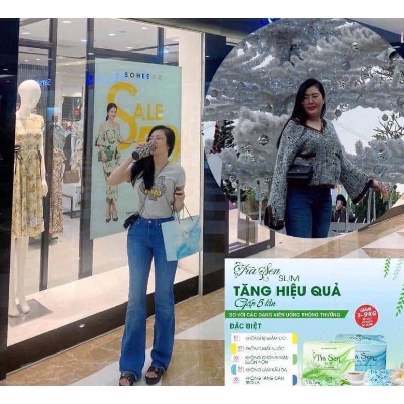 Giảm Cân Trà Sen SLIM liệu trình 30 ngày