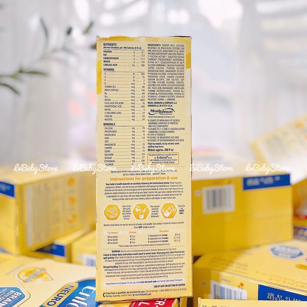 ENFAMIL NEUROPRO - GIẢI PHÁP VÀNG CHO CON PHÁT TRIỂN TOÀN DIỆN hàng mỹ bay air 0m-1y