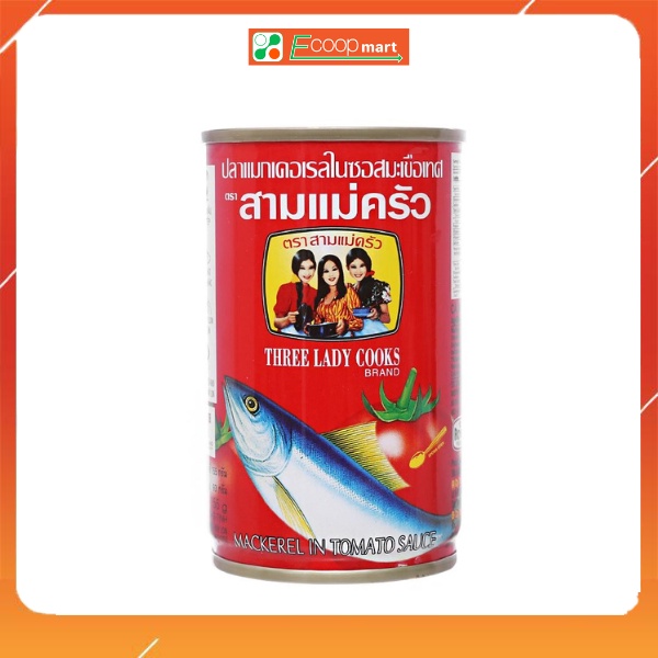 Cá nục sốt cà 3 cô gái (hộp 155g)