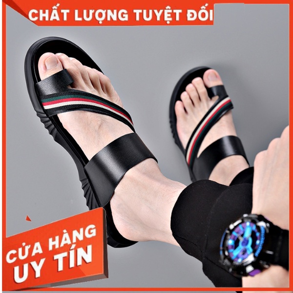 Dép nam sỏ ngón,Dép nam Gucci Thời Trang,Dép saldan thoáng mát