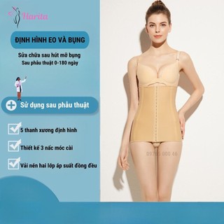 Đai gen nịt bụng định hình eo sau hút mỡ, sau sinh Harita cao cấp xuất Nhật