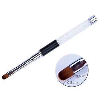 Cọ đắp gel cán đá - cọ đắp gel tròn - cọ đắp gel vuông,cọ tán gel, phụ kiện nail