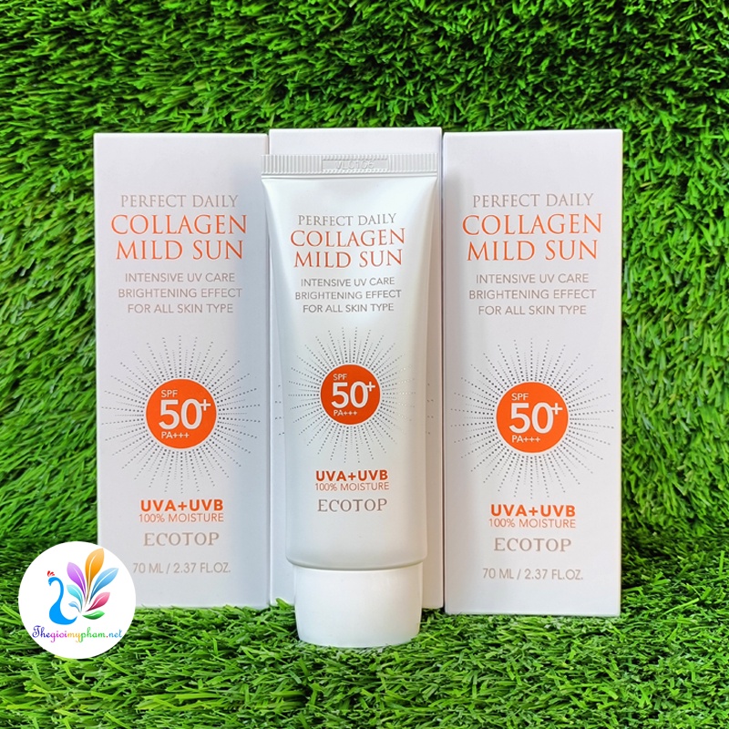 Kem Chống Nắng Ecotop Collagen Mild Sun SPF50+ PA+++ 70ML