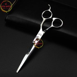 Kéo cắt tóc KAI 7 inch lưởi kéo dài độ sắt bén cao (Mua kéo được tặng kèm bao da)