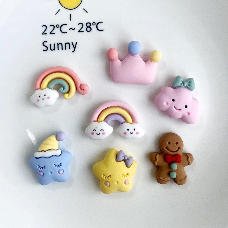 Sticker Dán 3D/2D Cute Dễ Thương Dùng Để Dán Bình Nước, Cốc Sứ, Ốp Điện Thoại, Dép