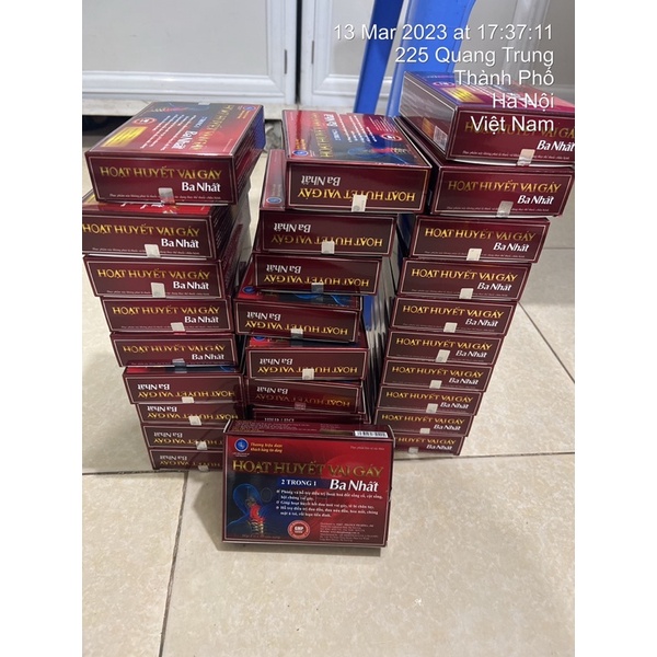 Viên uống hoạt huyết vai gáy ba nhất 2 trong 1