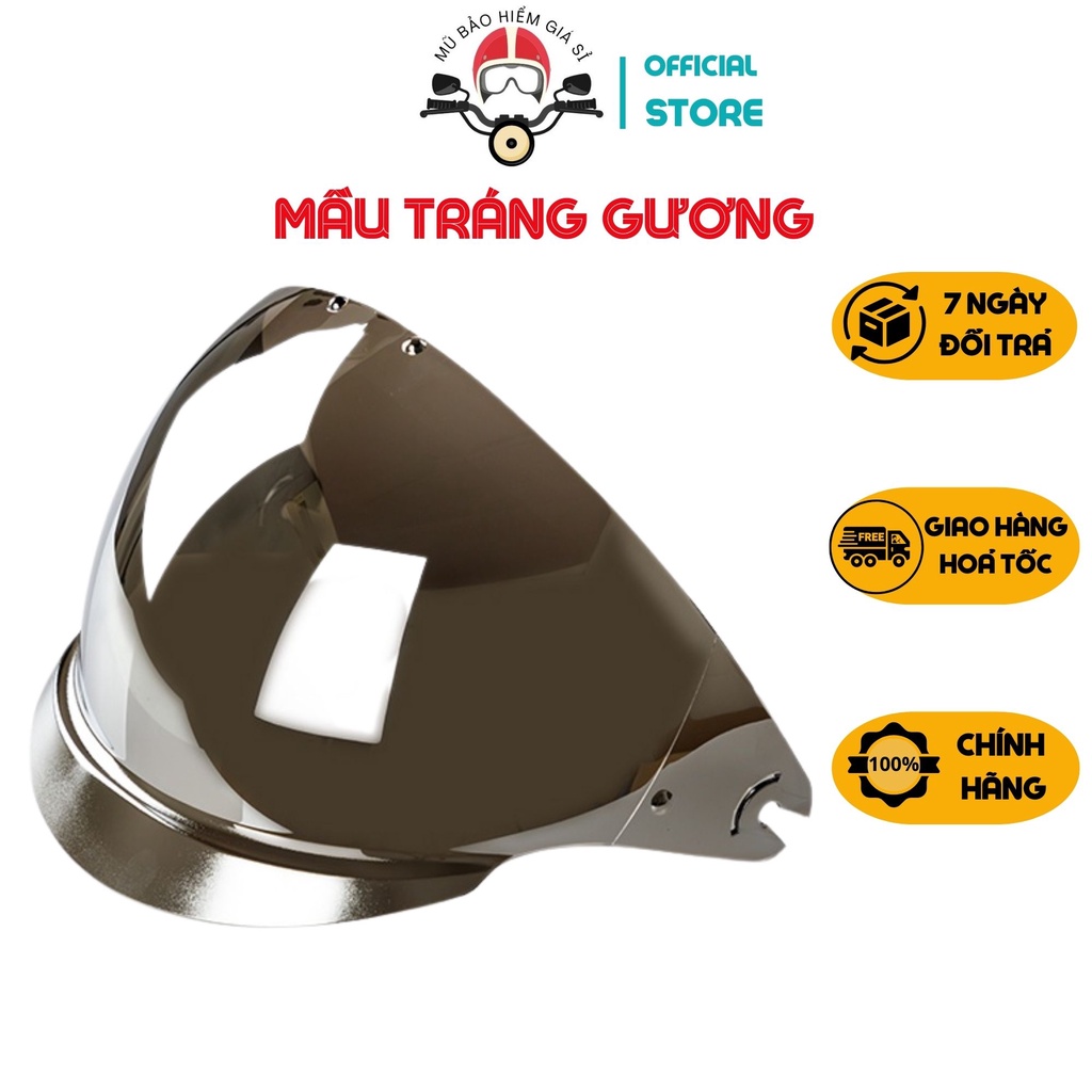 Kính Royal M139, Kính âm rời thay thế cho mũ bảo hiểm Royal M139 - Kính CHÍNH HÃNG