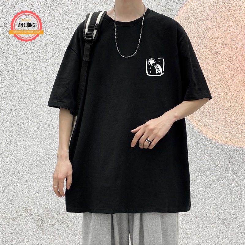 Áo thun nam, áo phông nam tay ngắn cổ tròn chất cotton  dày dặn thoáng mát ATN036 - An Cường Fashion