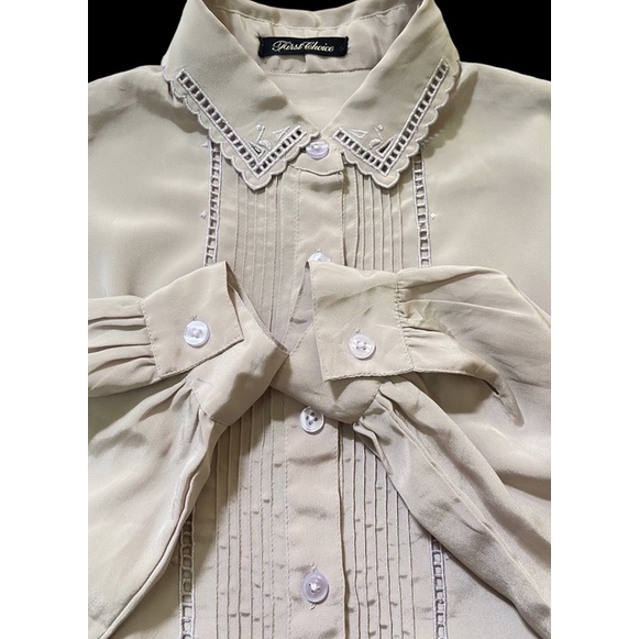 •Áo Sơmi nữ vintage xinh và sang•