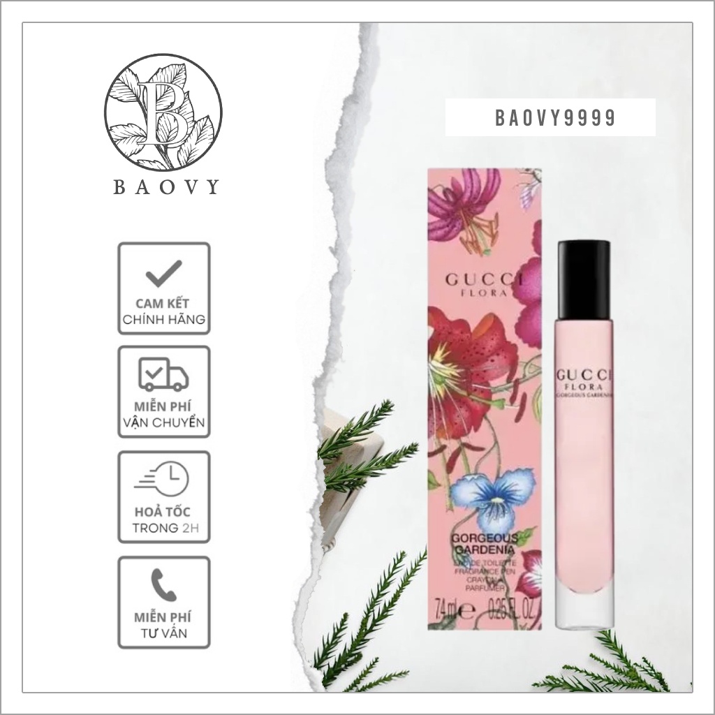 ✨Nước hoa Gucci Flora Dạng Lăn 7.4ml ( bản truyền thống )