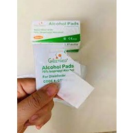 BÔNG TẨM CỒN ALCOHOL PADS GREETMED/ Gạc tẩm cồn tiệt trùng