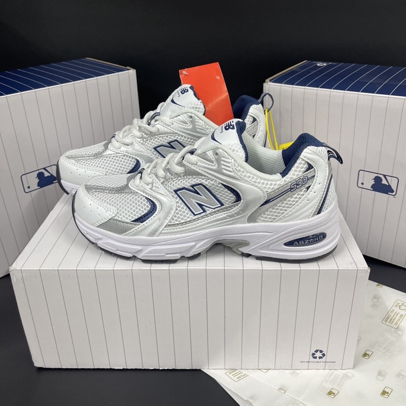 Giày MLB Cao Cổ Chunky Đen Trắng Nữ Hàng Trung Cao Cấp