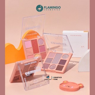 Bảng mắt 8 ô Color school playing magic cube eyeshadow bền màu, lâu trôi, lên màu chuẩn