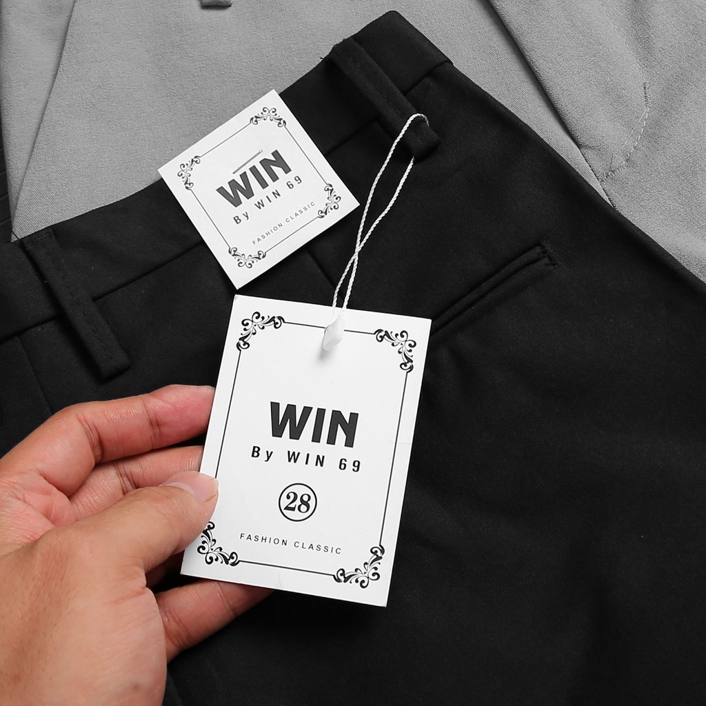 Quần Tây Nam Công Sở, Quần Âu Nam Hàn Quốc Vải Chéo Cao Cấp Co Dãn, Chống Nhăn Xù. Phong cách thời trang nam