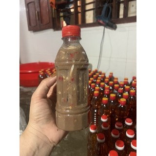 Mắm cá cơm gia vị.