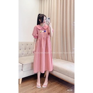 Rập giấy thiết kế, Rập giấy đầm váy nữ babydoll cổ sen tùng xếp ly xinh