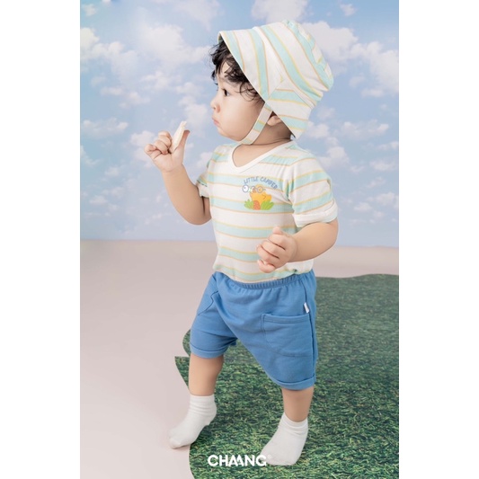 Chaang quần cộc cotton cho bé trai SS23
