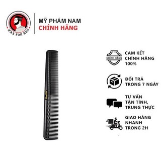 Lược Tạo Kiểu Bluezoo Đen – Set 4 Món Tạo Texture, Chải Tóc, Xỉa Form – Phụ Kiện Barber Chuẩn Salon
