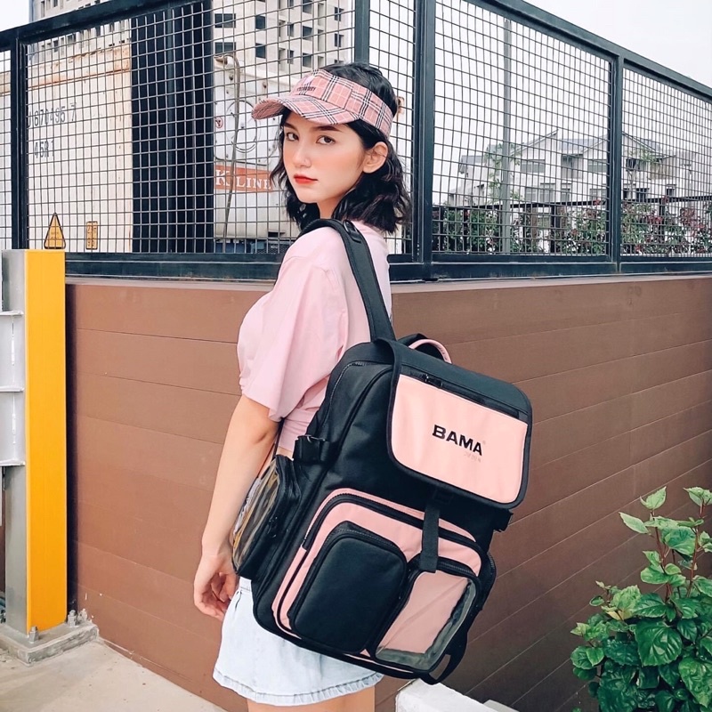 Balo BAMA BASIC BACKPACK SS2 | Balo Bama Chất Vải Canvas Cao Cấp Trượt Nước Đựng Vừa Laptop 15.6 Inch | Bánh Mì Store
