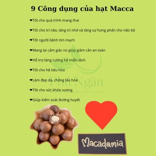 Hạt Maca, hạt maca Úc đã tách vỏ hộp 500gr