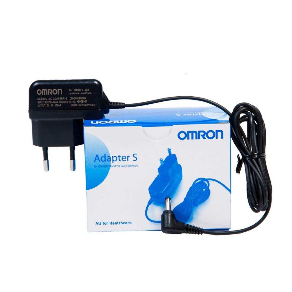 Bộ dây sạc Adapter Omron, đổi ngồn điện cho máy đo huyết áp Omron