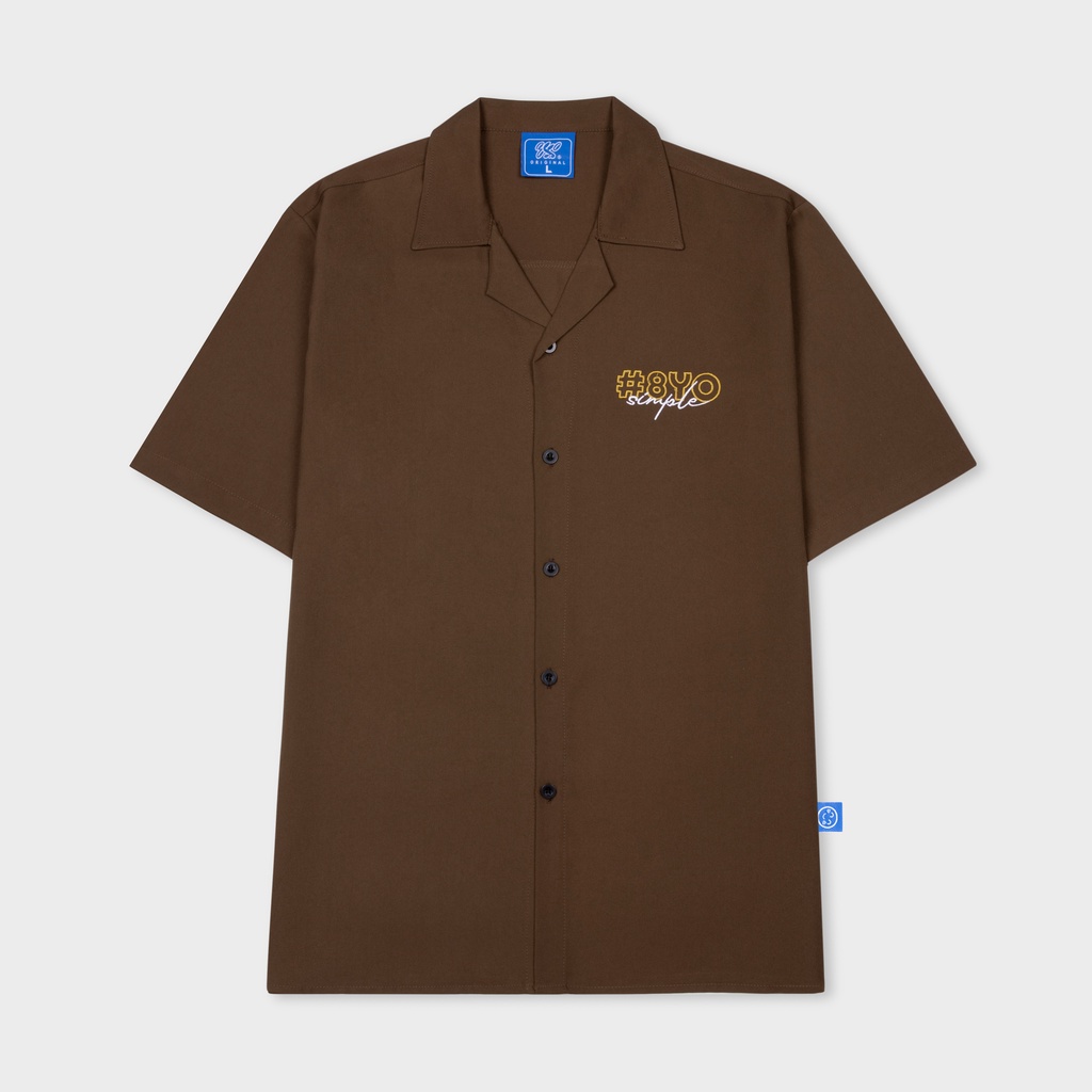 Áo Sơ Mi Tay Ngắn Unisex Local Brand 8YO Basic Shirt # 6 Color | BigBuy360 - bigbuy360.vn