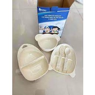 Bộ chén ăn dặm lúa mạch phi thuyền Quà tặng từ Vitadairy