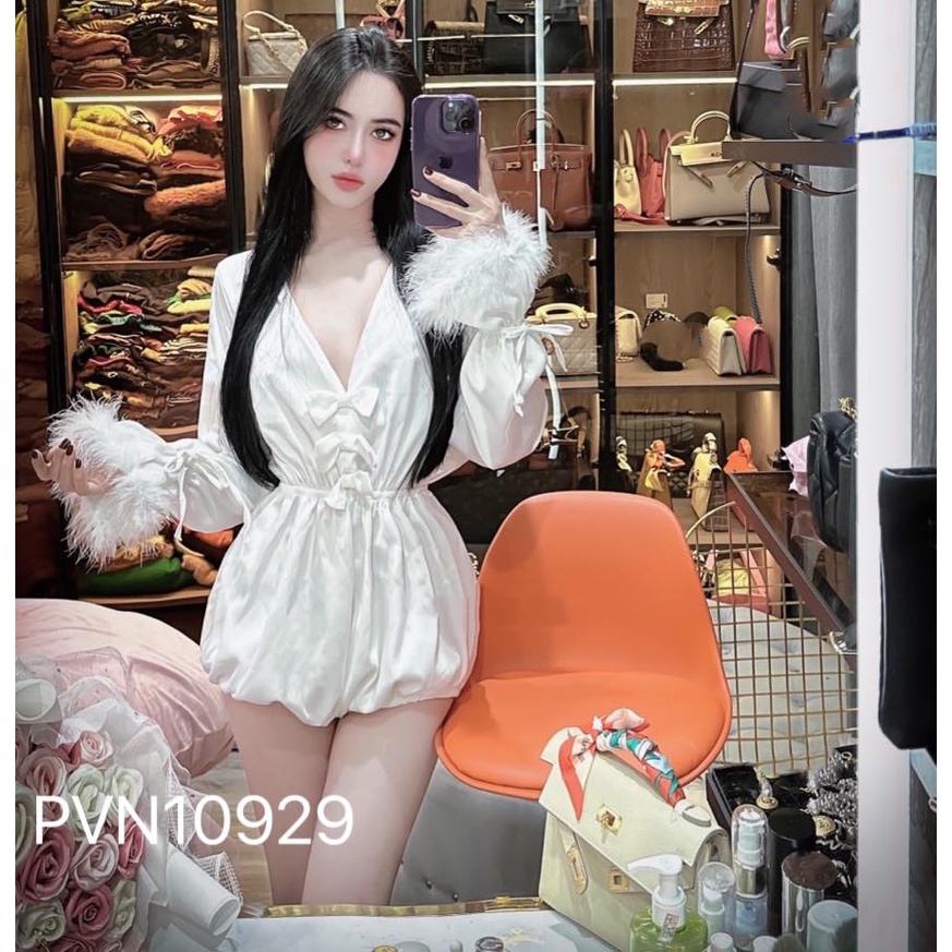 Bộ Jum bo ngố tay ống loe (k mút)